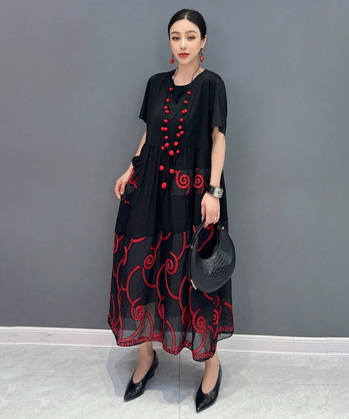 Swirl Lace Dress